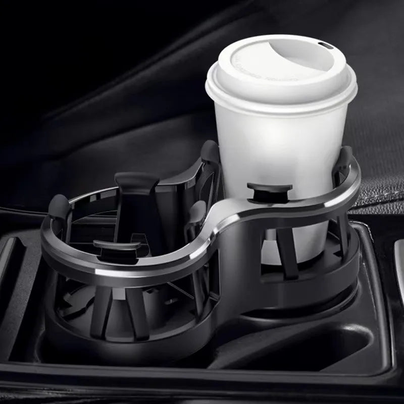 Two Drink Beverage Holder Car Drink Bottle Cup Holder Water Bottle Mount Stand Coffee Drinks Car Accessories