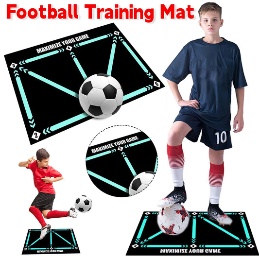 Football Training Mat Non Slip Kids Dribble Training Football Mat