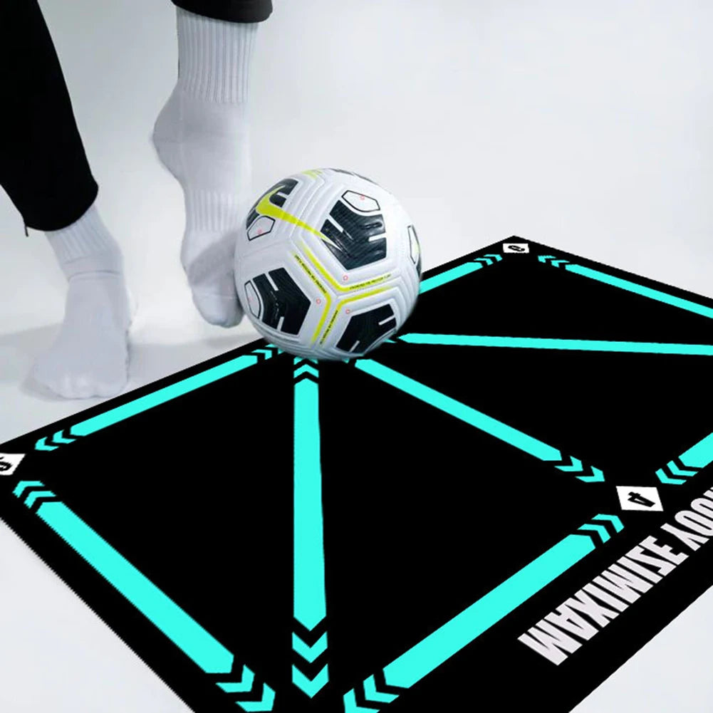 Football Training Mat Non Slip Kids Dribble Training Football Mat